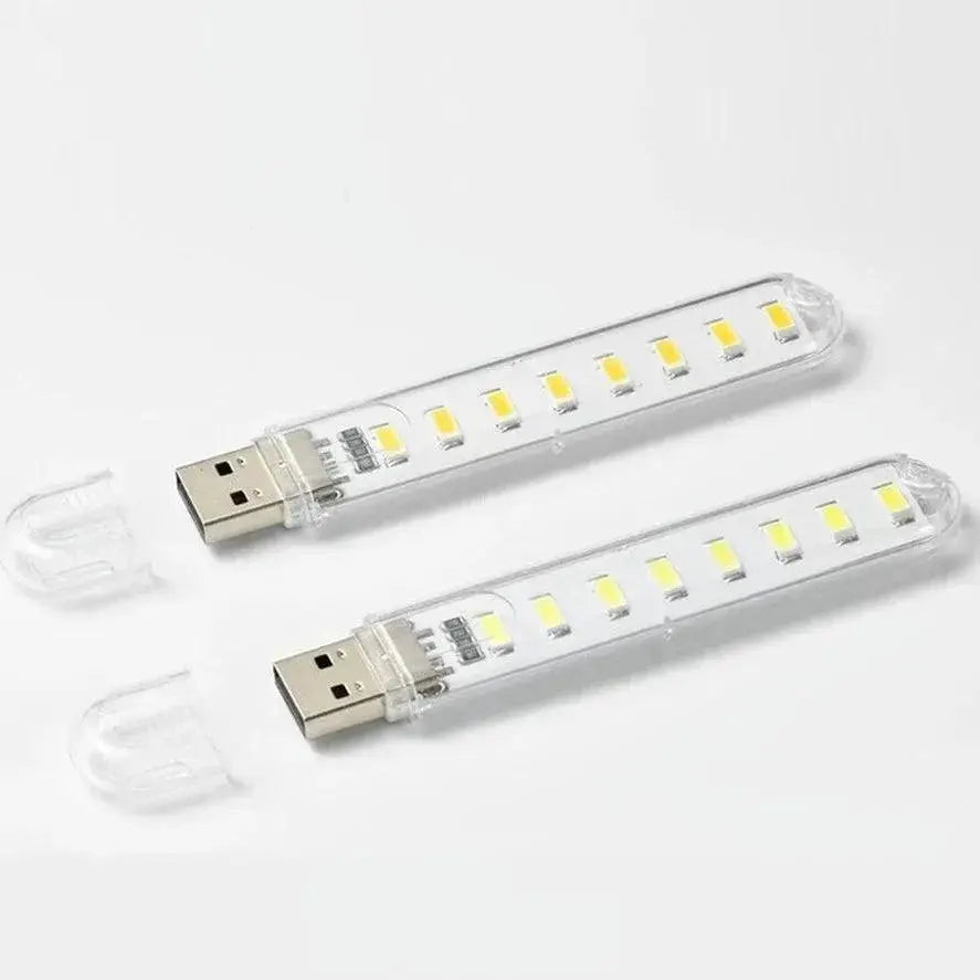 PwwQmm Mini USB LED Table Lamp Portable Reading Desk Light