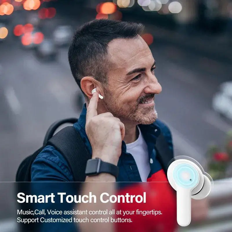 QCY T13 Wireless Earbuds Clear Calls 40H Playtime Bluetooth