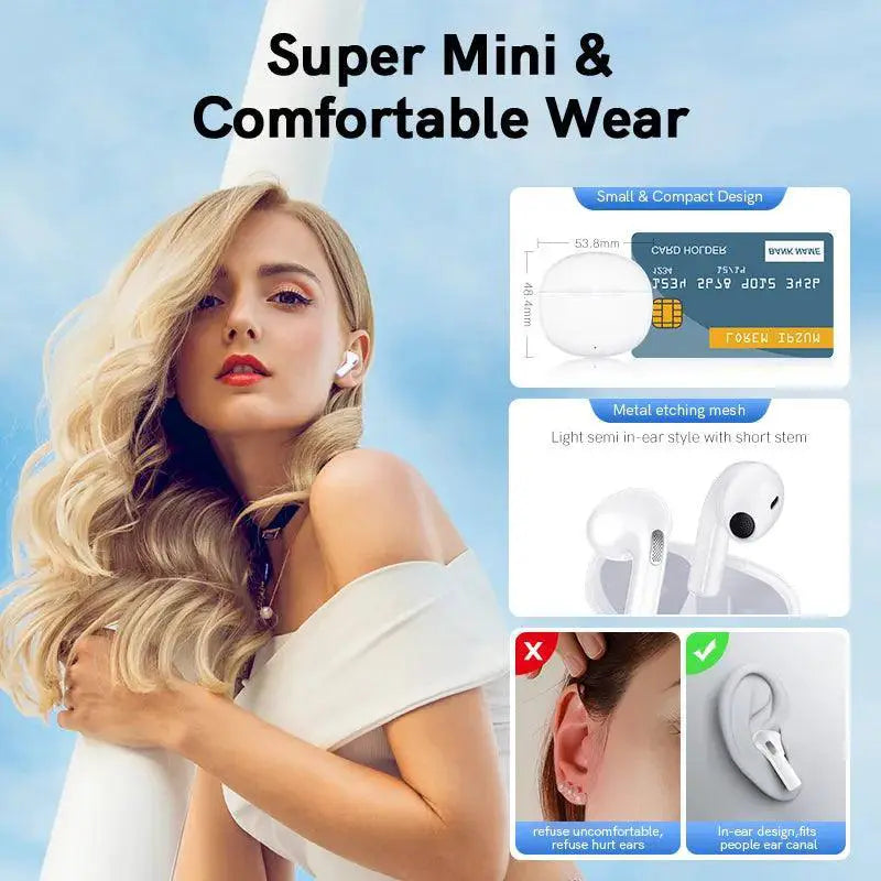QCY T20 Bluetooth Earphones Superior Sound Clear Calls