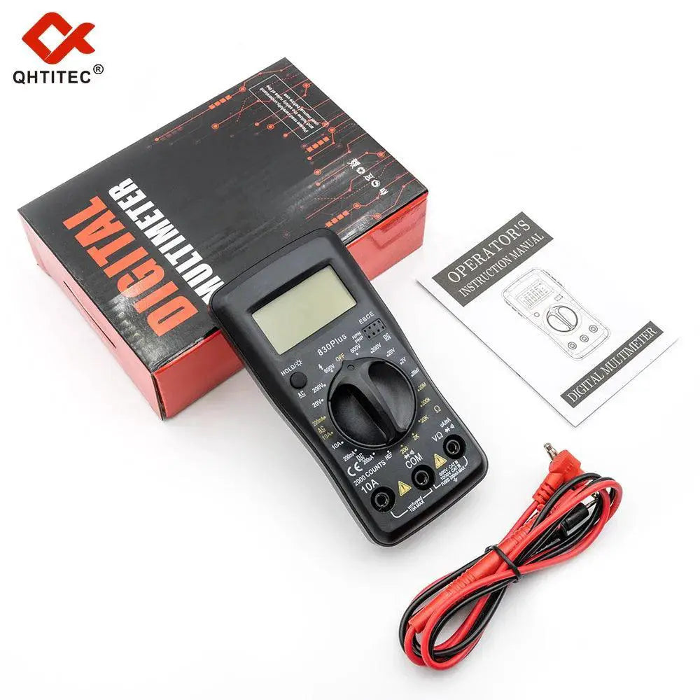 QHTITEC 830Plus Digital Multimeter True RMS Tester