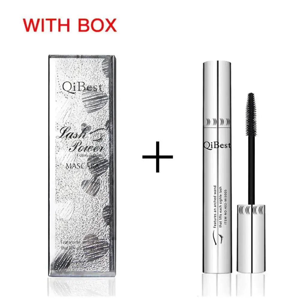 Qibest Waterproof Silk Fiber Mascara For Bold Lashes