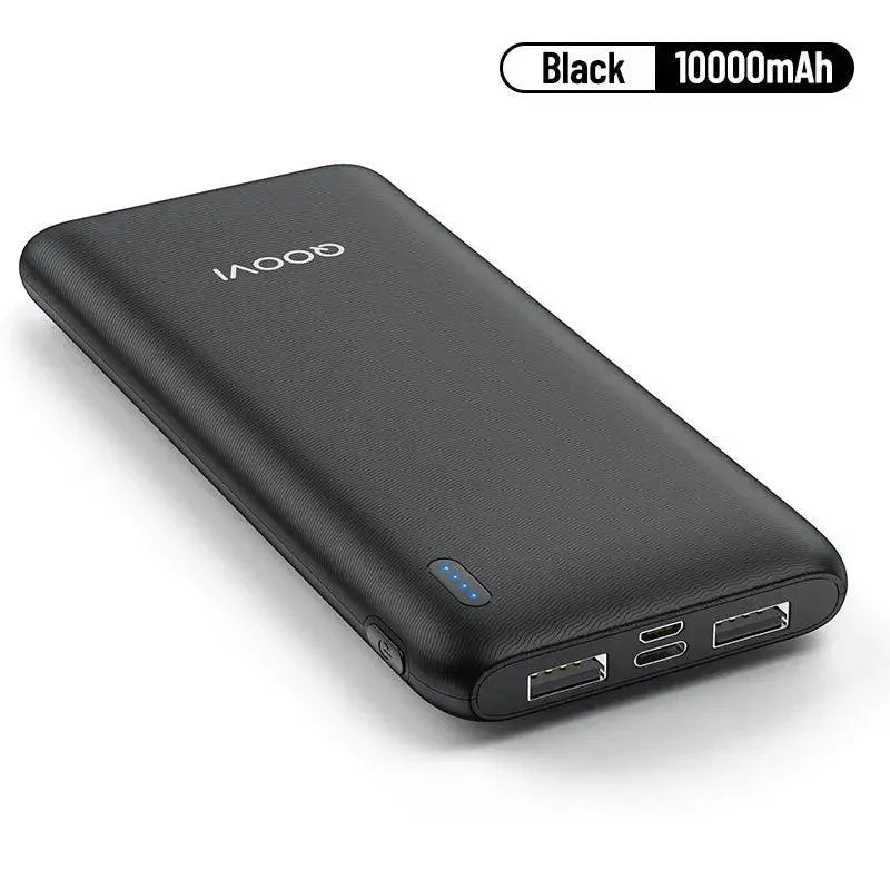 QOOVI 20000mAh Slim Portable Power Bank For iPhone 15