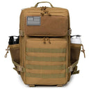 QT&QY 50L Military Tactical Backpack For Men EDC Outdoor