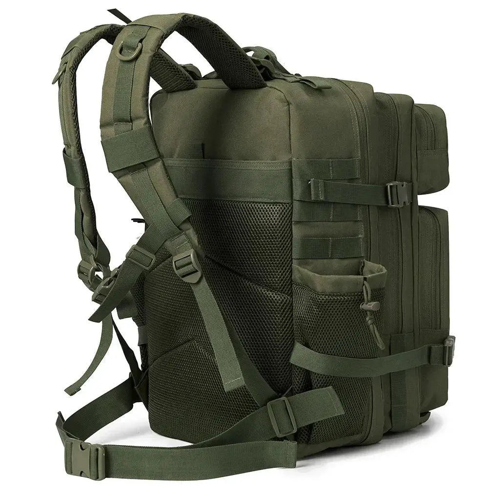 QTQY 50L Military Tactical Backpack For Men EDC Outdoor