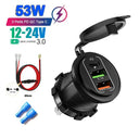 Quad USB Car Charger for On Road Power