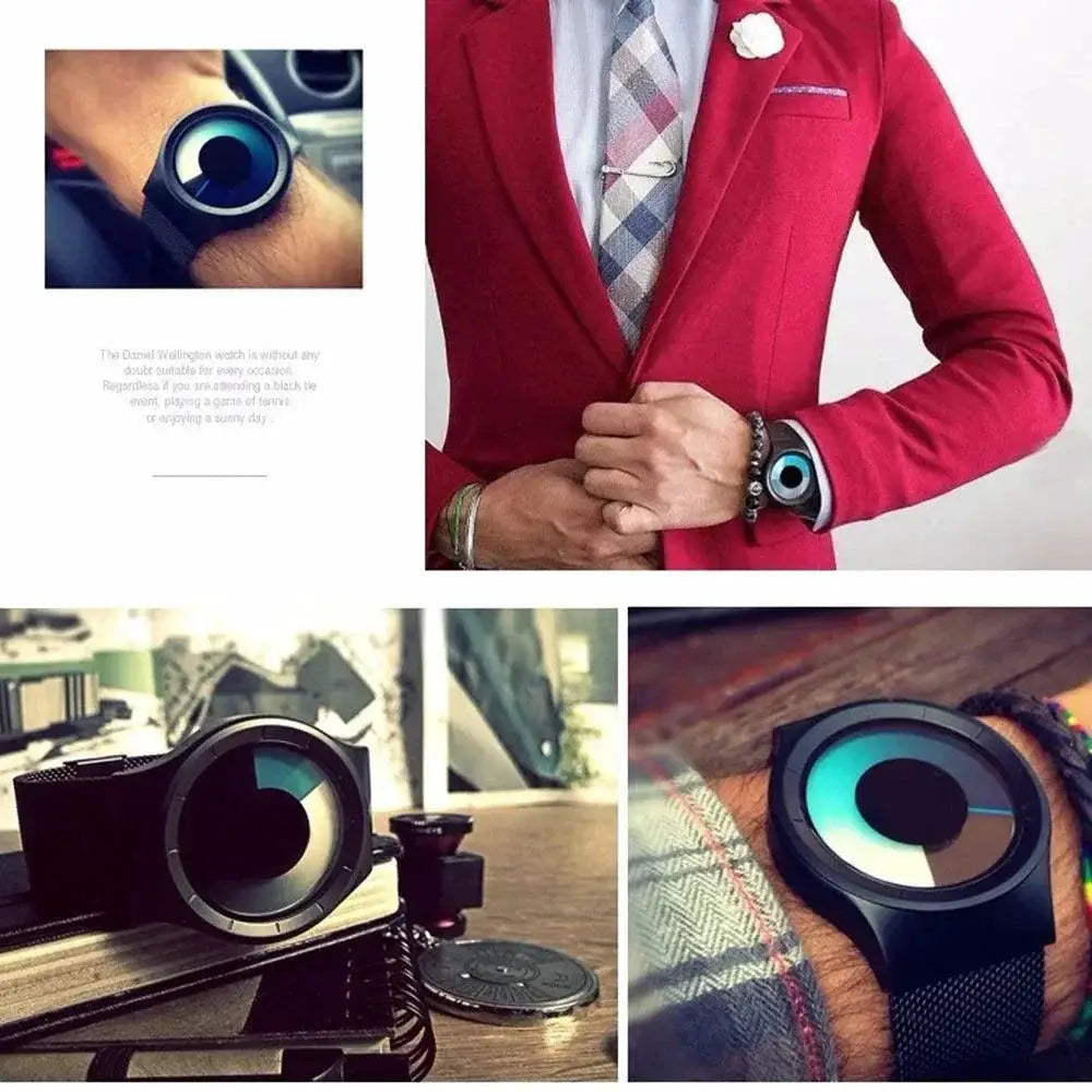Quartz Mesh Band Watch Timeless Elegance And Style