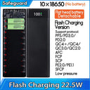 Quick Charging Power Bank Case 18650 Battery Box USB Type C 22.5W QC3.0