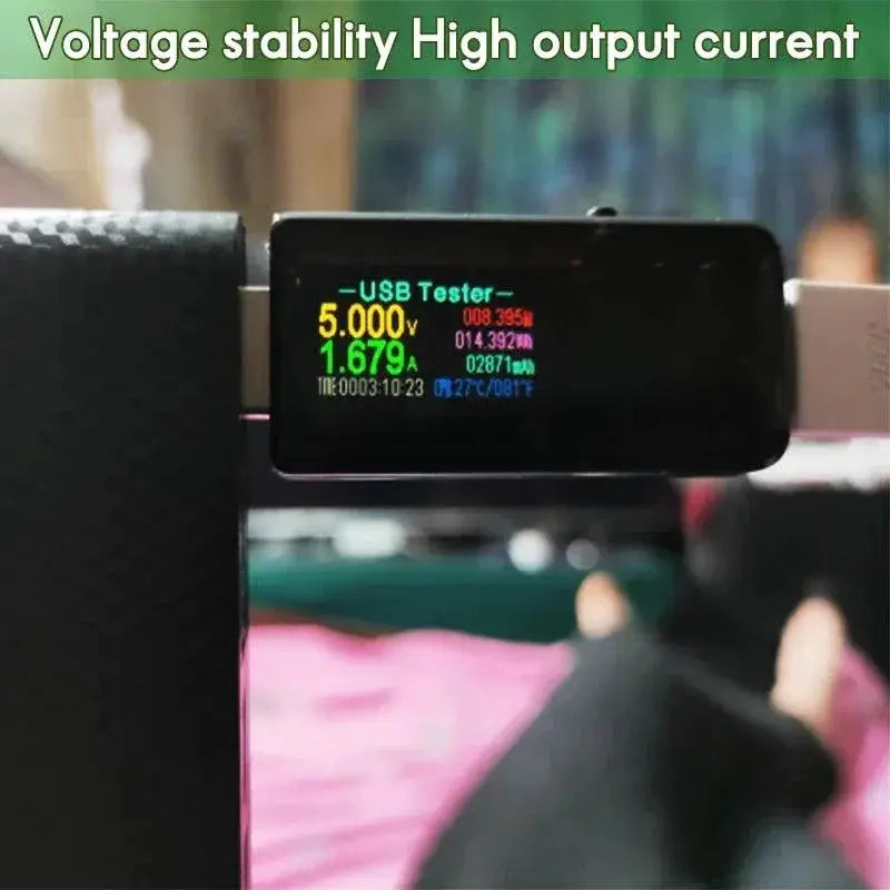 Power Bank Case 18650 Battery Box USB Type C 22.5W QC3.0