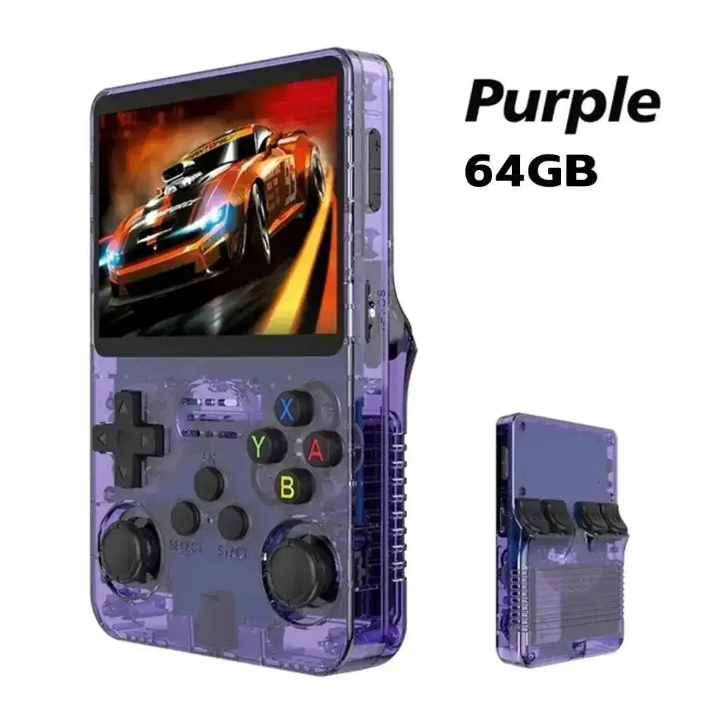 R36S Retro Handheld Console Linux System 64GB Emulation