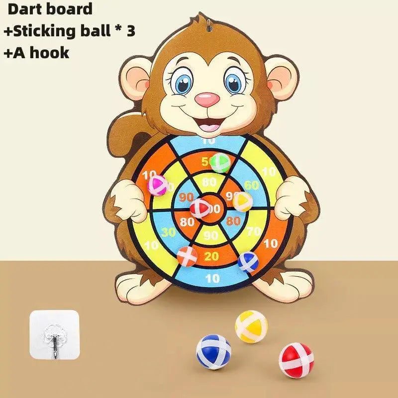Rabbit Family Interactive Dart Board Toy For Children