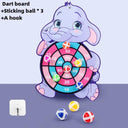 Rabbit Family Interactive Dart Board - Fun Toy for Kids