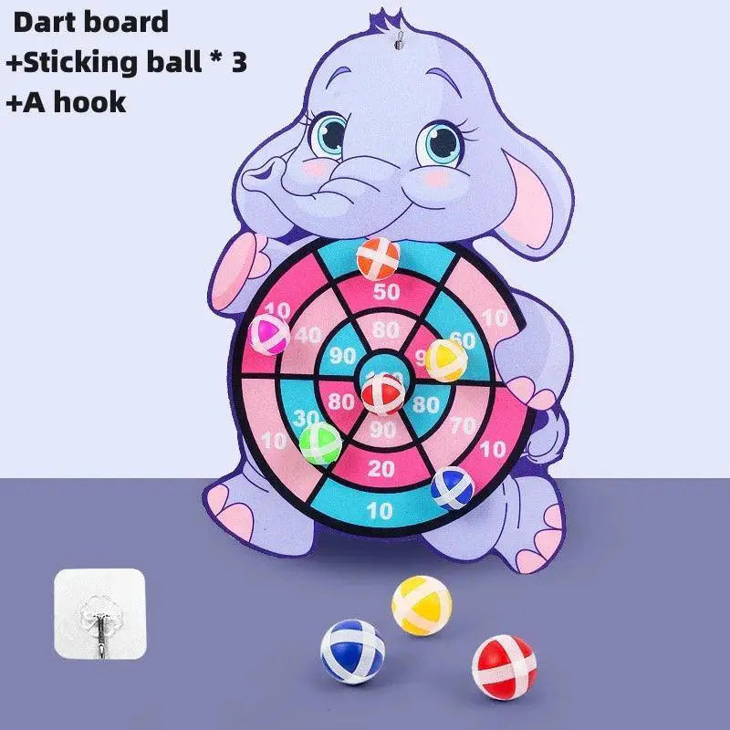 Rabbit Family Interactive Dart Board Toy For Children