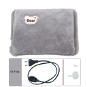 Rabbit Fur Electric Hand Warmer for Winter Comfort Safety