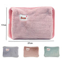 Rabbit Fur Electric Hand Warmer for Winter Comfort Safety