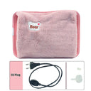 Rabbit Fur Electric Hand Warmer for Winter Comfort Safety