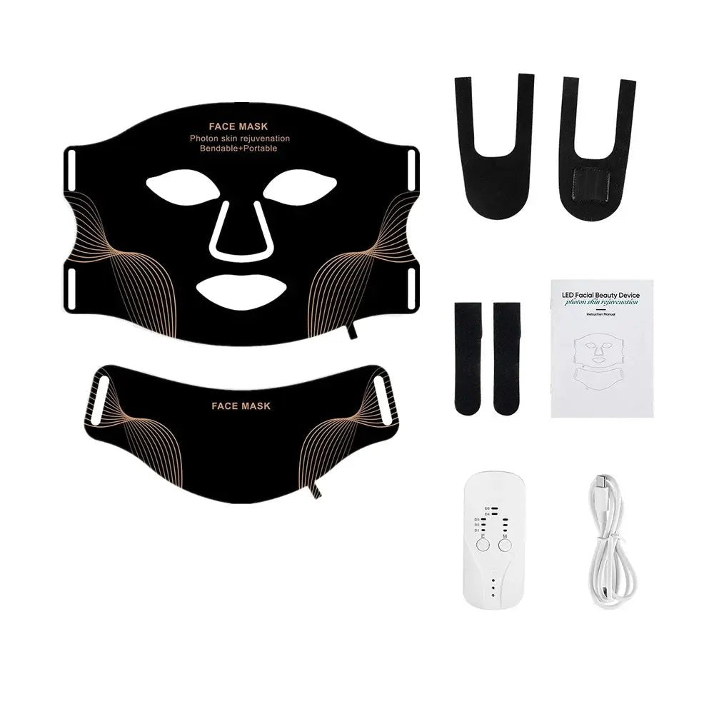 Radiant Skin LED Face Mask for Home Spa