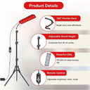 Radiant Skin LED Red Light Lamp For Home