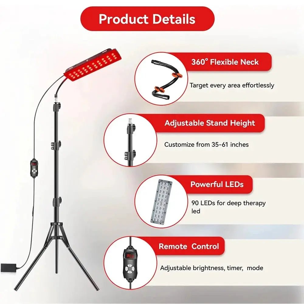 Radiant Skin LED Red Light Lamp For Home