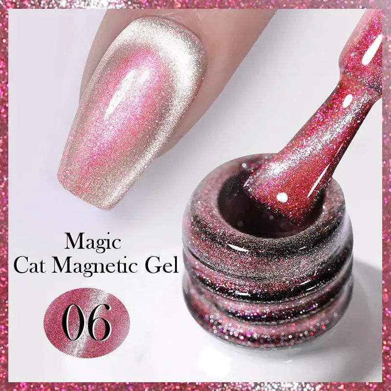 Color Shift Cat Eye Gel Polish for Nails — Moonlight-03