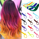 Rainbow Highlight Hair Extensions for Instant Transformation