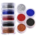 Rainbow Neon Chameleon Nail Art Glitter Set Aurora Shine