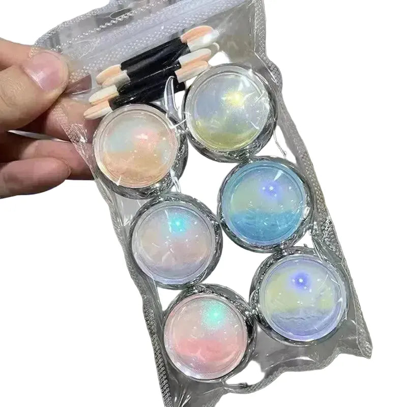 Chameleon Nail Glitter Set for DIY Nails — 1-6JARS