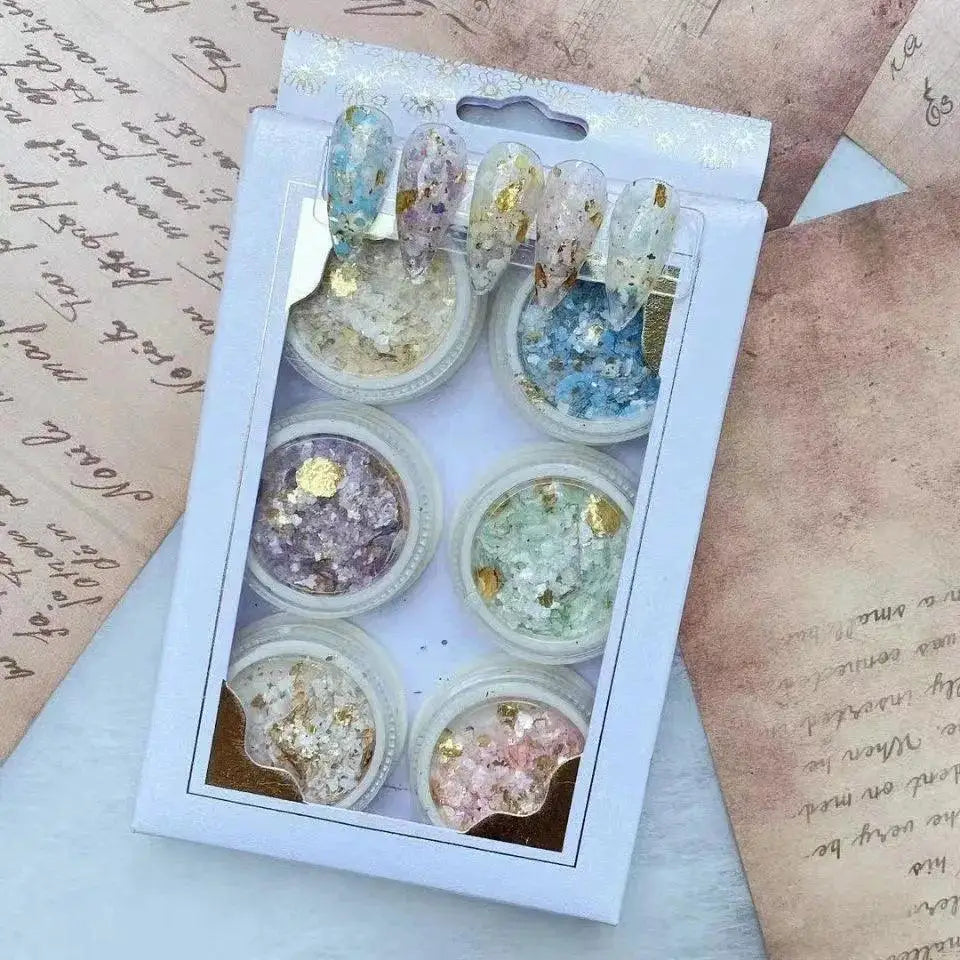 Chameleon Nail Glitter Set for DIY Nails — 9-8JARS