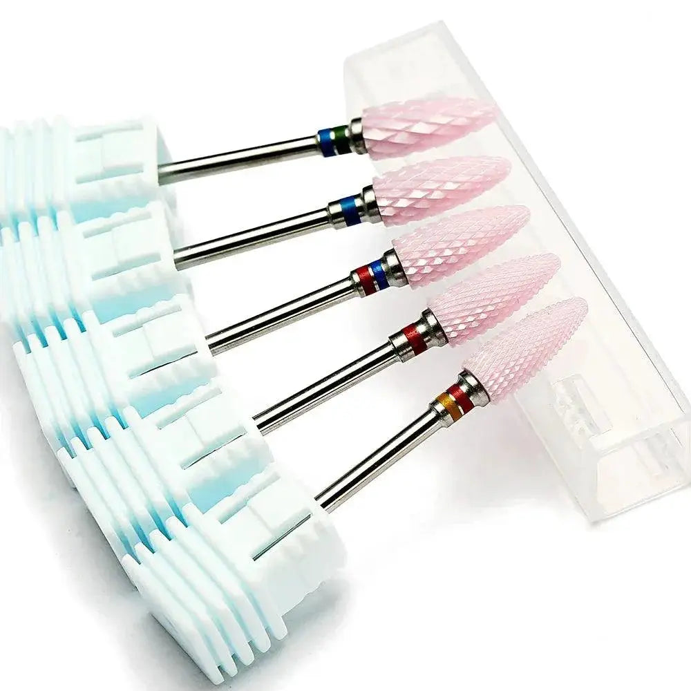 Rainbow Precision Nail Drill Bits Set for Electric Machine
