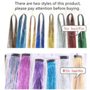 Vibrant Hair Tinsel for Festival Goers