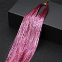 Vibrant Hair Tinsel for Festival Goers
