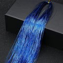 Vibrant Hair Tinsel for Festival Goers