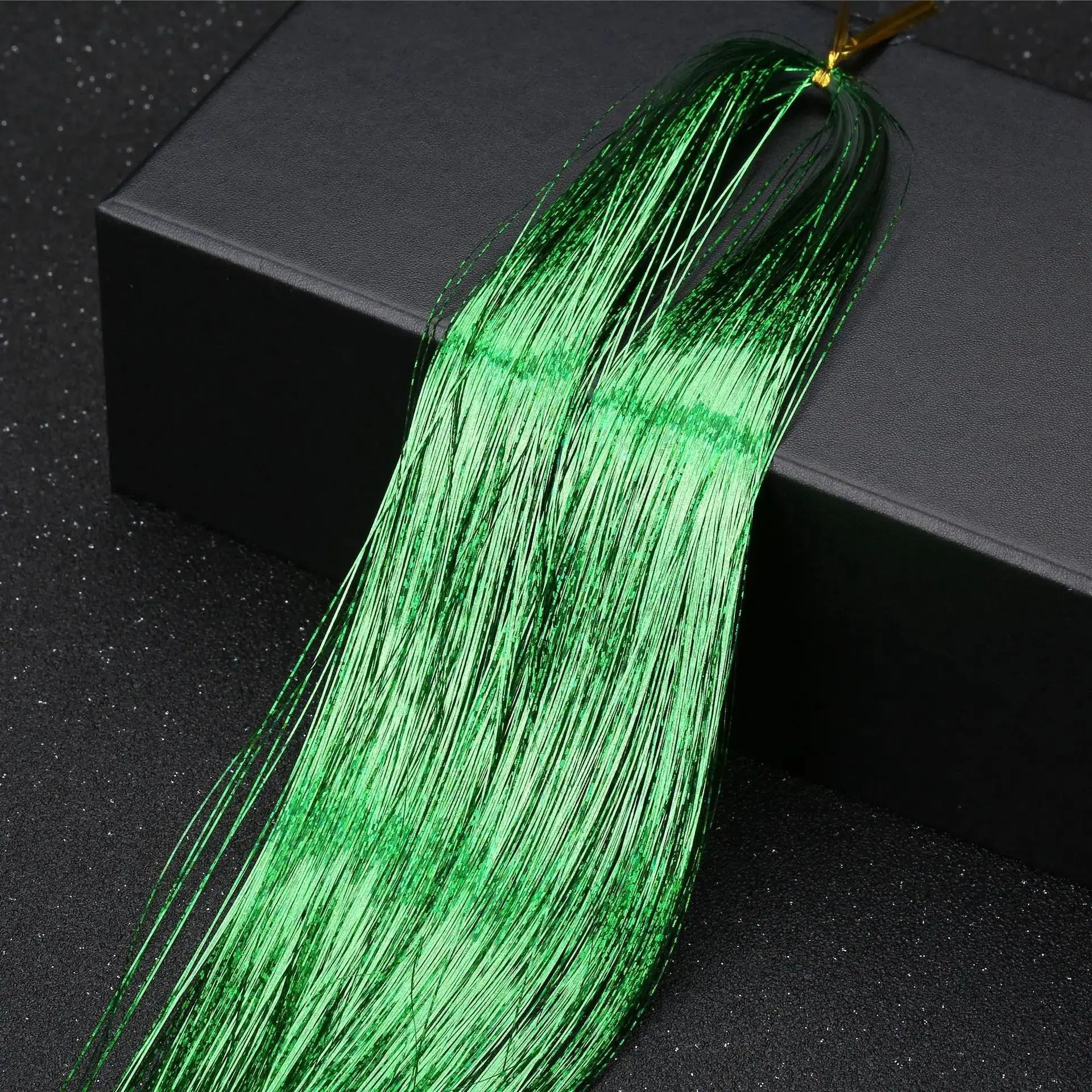 Rainbow Sparkle Hair Tinsel Glamorous Trendy Strands
