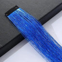 Vibrant Hair Tinsel for Festival Goers