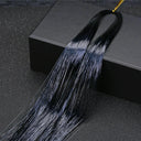 Vibrant Hair Tinsel for Festival Goers