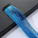 Vibrant Hair Tinsel for Festival Goers