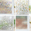 Rainbow Stained Glass Window Film for UV Protection