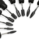 Rainbow Steel Carbide Nail Bits Set for Manicure Pedicure Kit