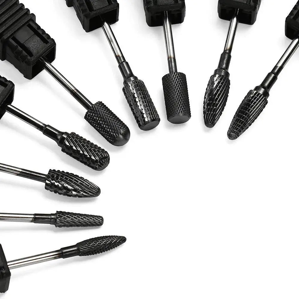Rainbow Steel Carbide Nail Bits Kit For Manicure Pedicure