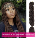 Rainbow Ombre Hair Extensions for Braids