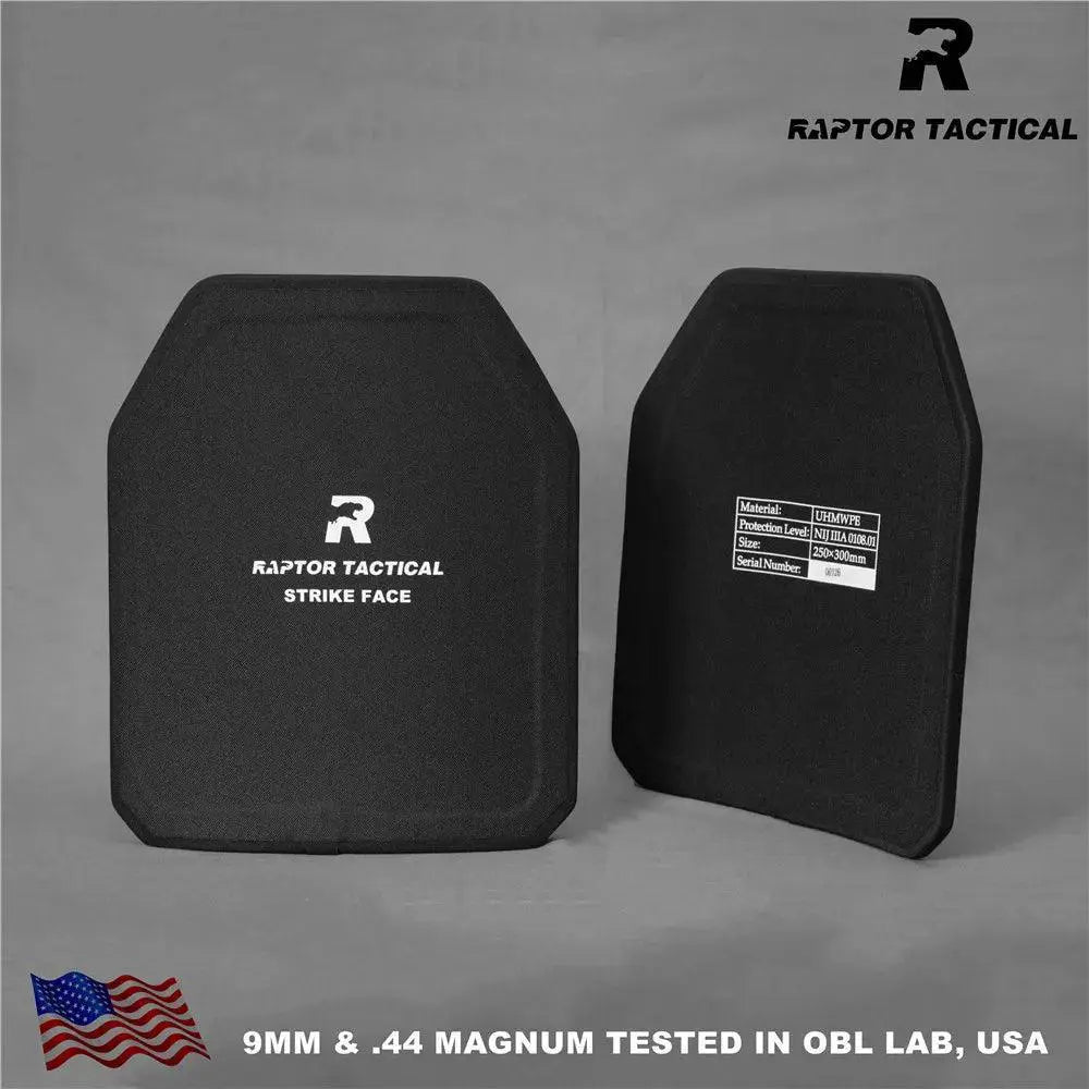 Raptor Tactical Bulletproof Plate Pair Lightweight Panels
