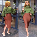 Flattering Rayon Pencil Skirt for Events