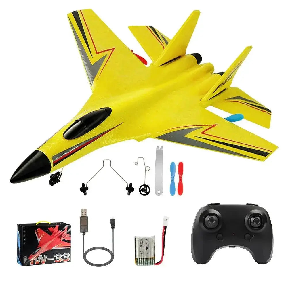 RC Plane SU Helicopter LED Light Quick Charge Flight -  product image