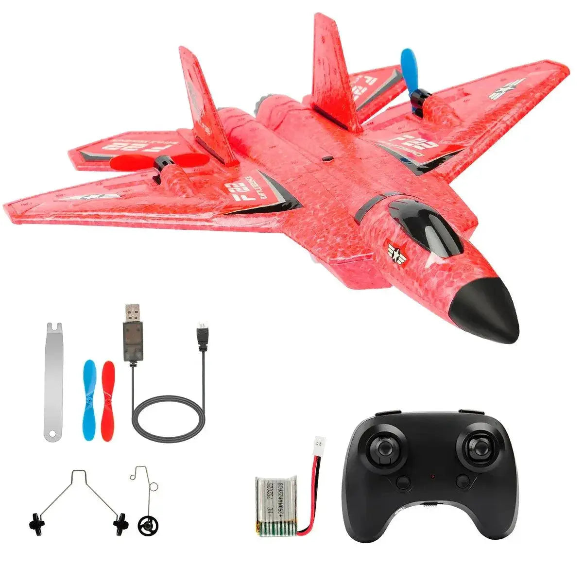 RC Plane SU Helicopter LED Light Quick Charge Flight -  product image