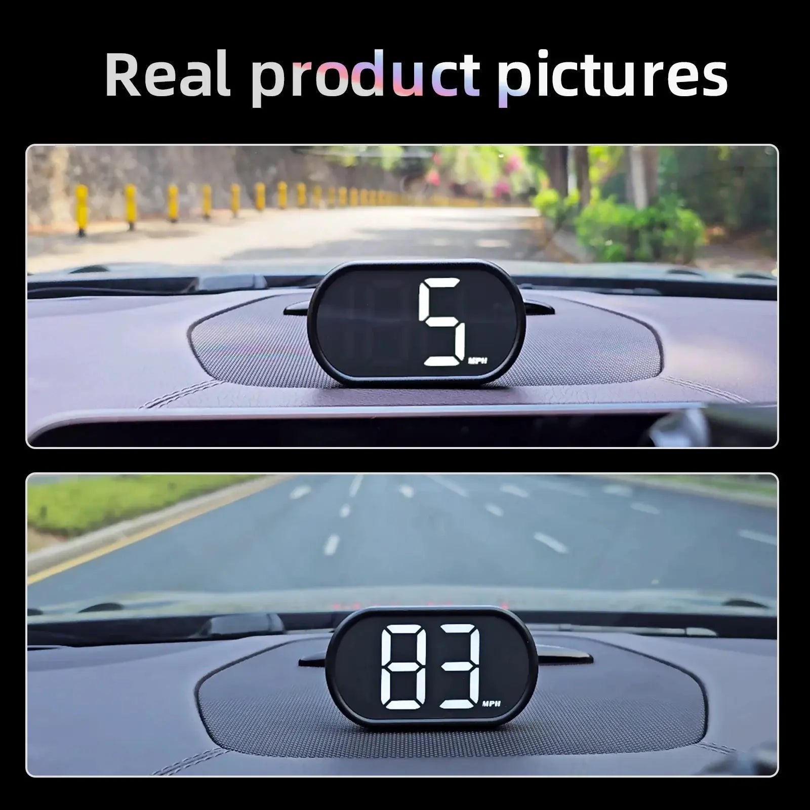 Real-Time HUD Speedometer for Drivers