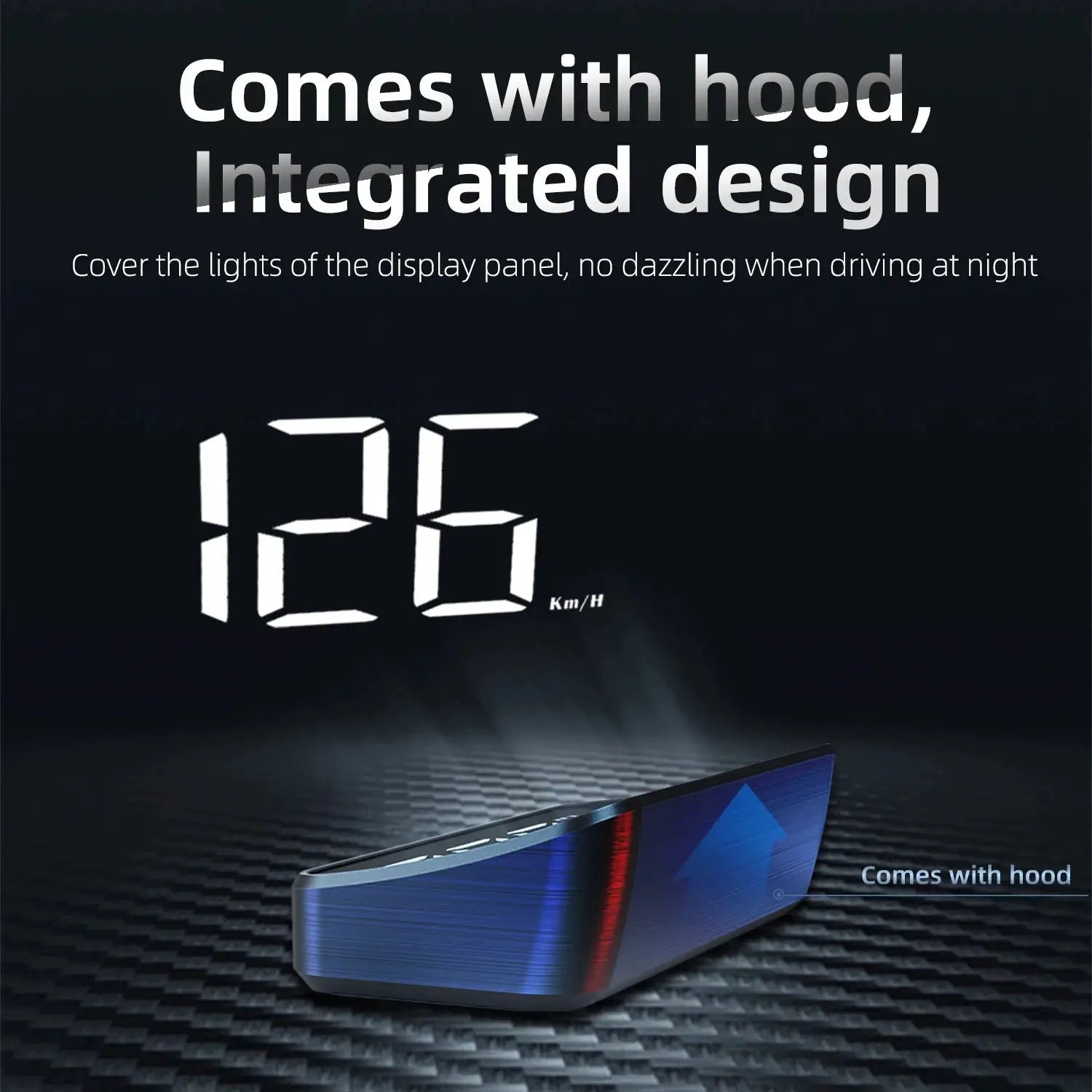 Real-Time Speed HUD for Safe Driving