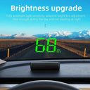 Real-Time Speed HUD for Safe Driving