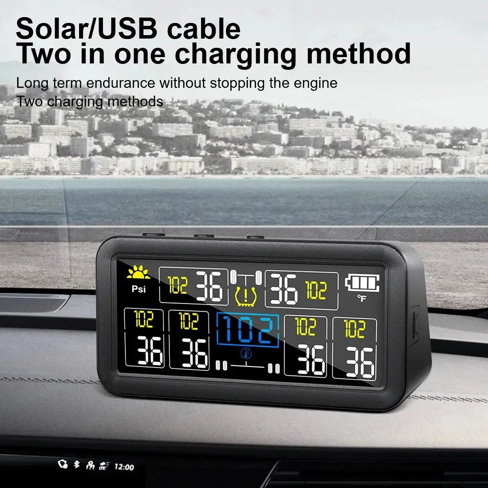Real-Time Tire Pressure TPMS for RVs