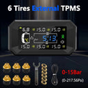 Real-Time TPMS for Six-Wheel Vehicles