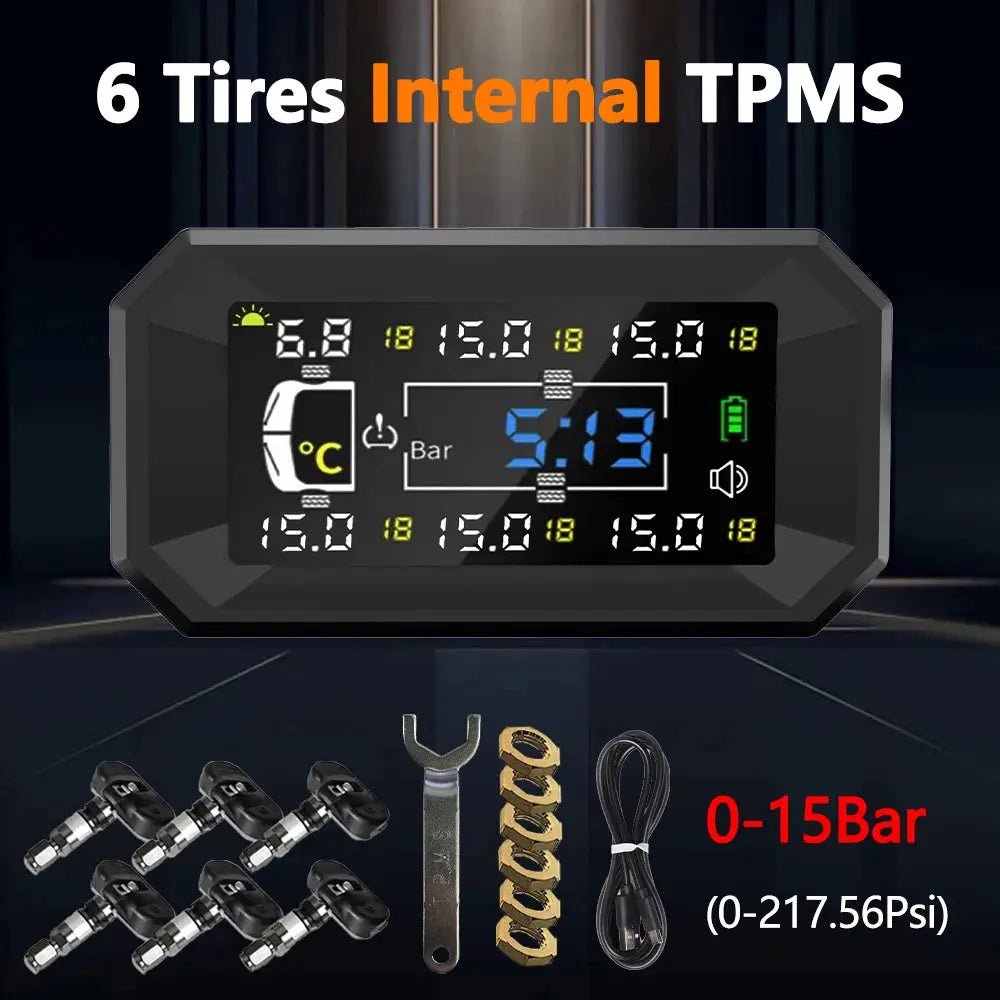 Real-Time Tpms Kit for Six-Wheel RVs — product view 9