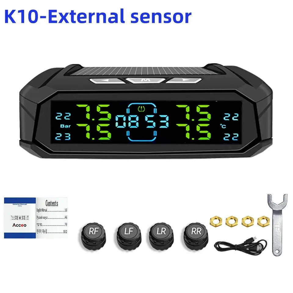 Real-Time TPMS Monitor for Cars and SUVs